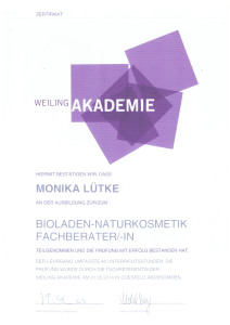 Zertifikat_Naturkosmetik_Monika